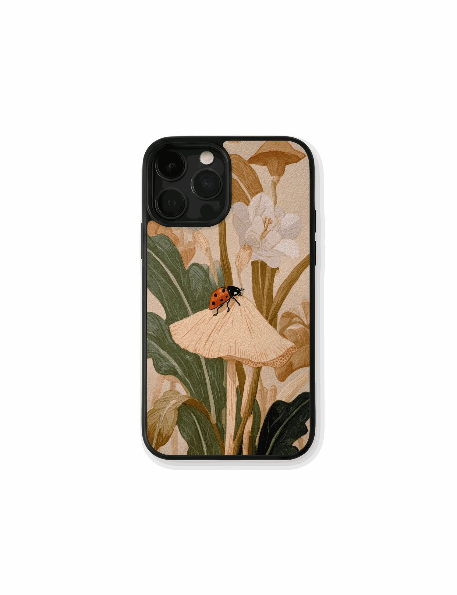 Vintage Ladybug & Botanical Art