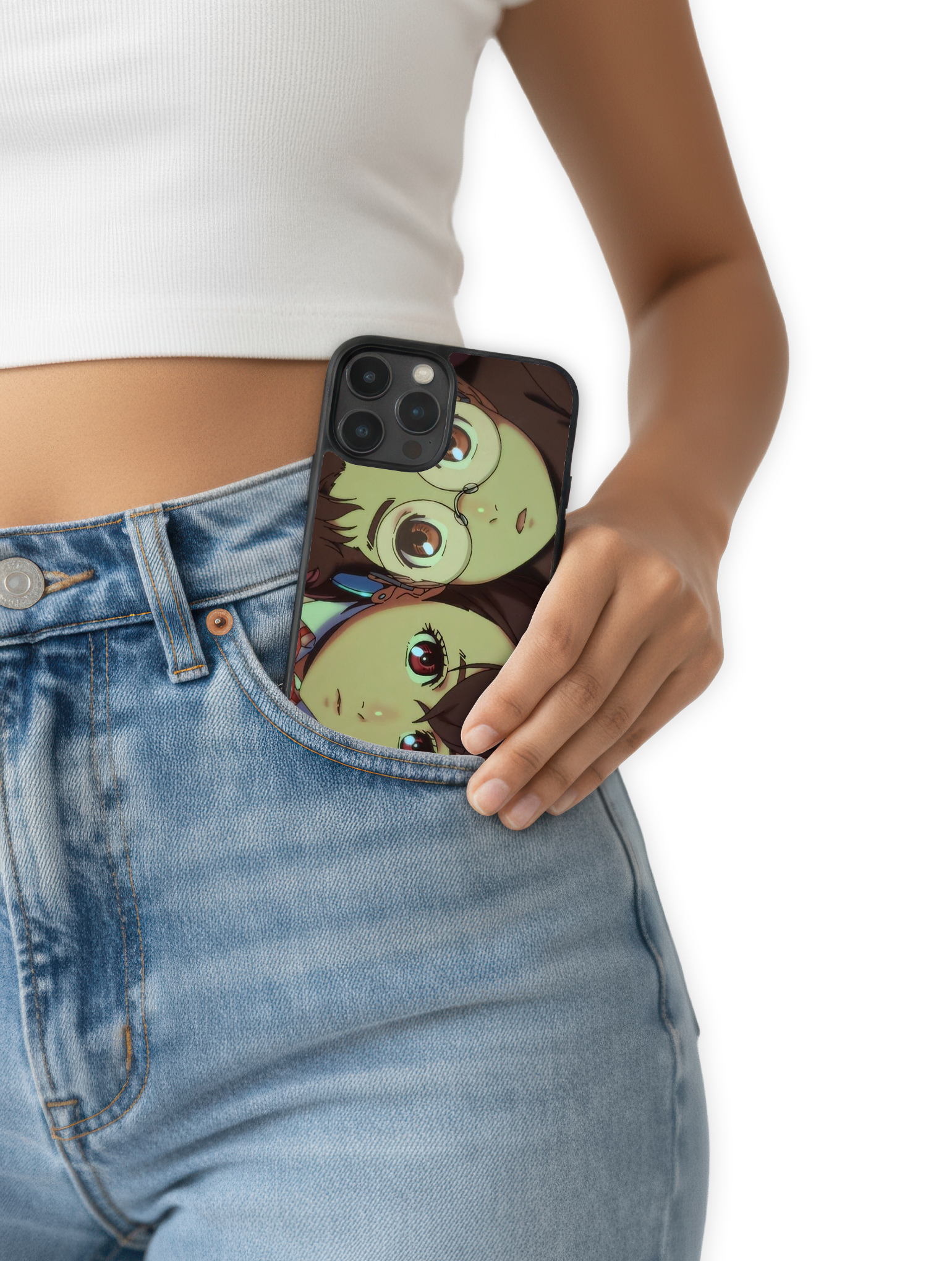 Case Okarun & Momo – Mirada Cósmica - Dan Da Dan