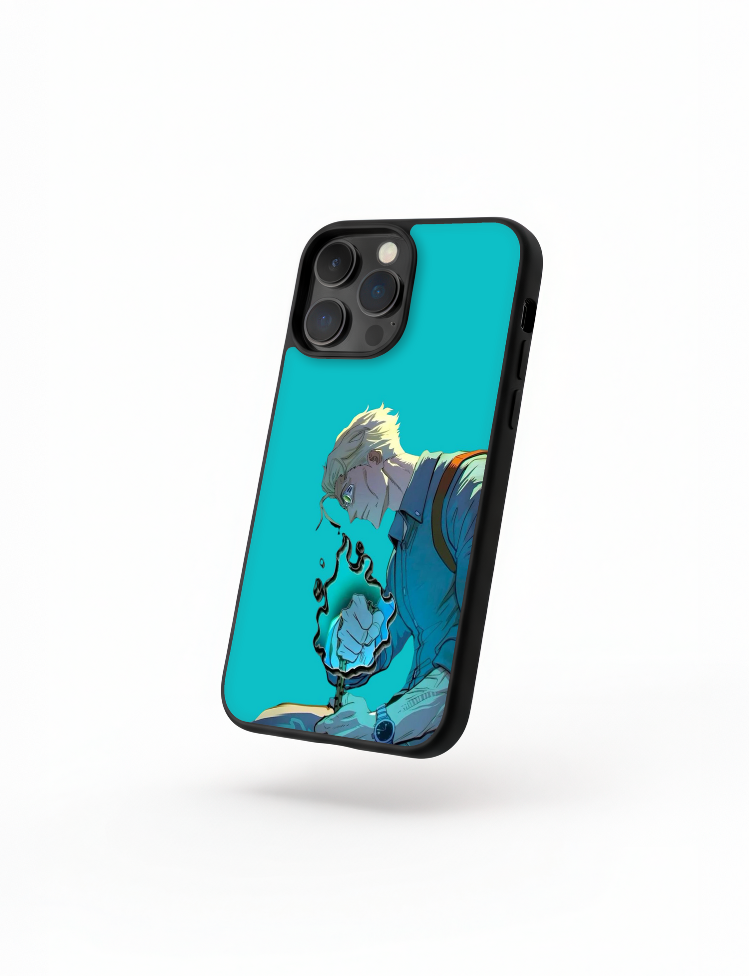 Minimalist Case Kento Clean Power design inspired by Kento Nanami from Jujutsu Kaisen for stylish overtime workers