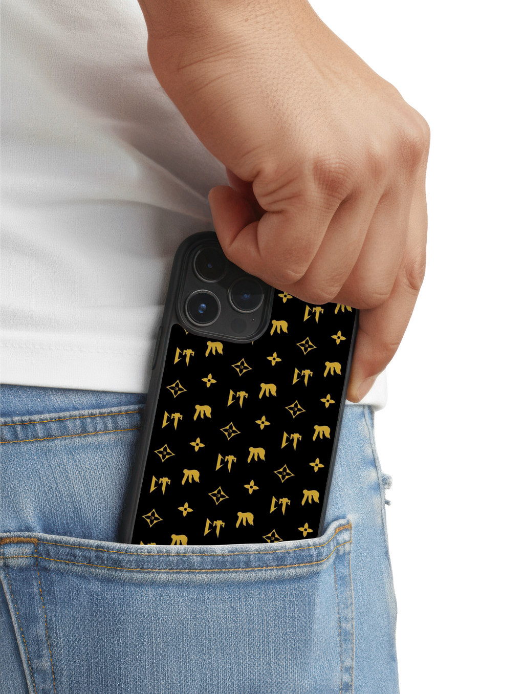 Case CT Gold Pattern - Natanael Cano - Tumbados