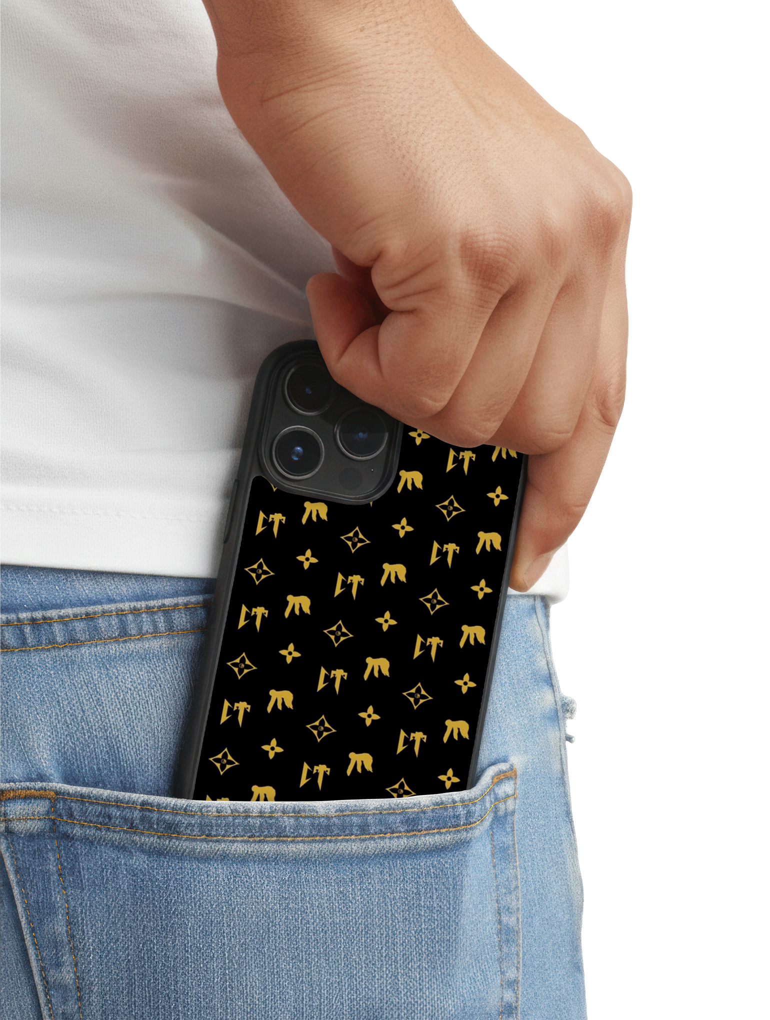 Case CT Gold Pattern - Natanael Cano - Tumbados