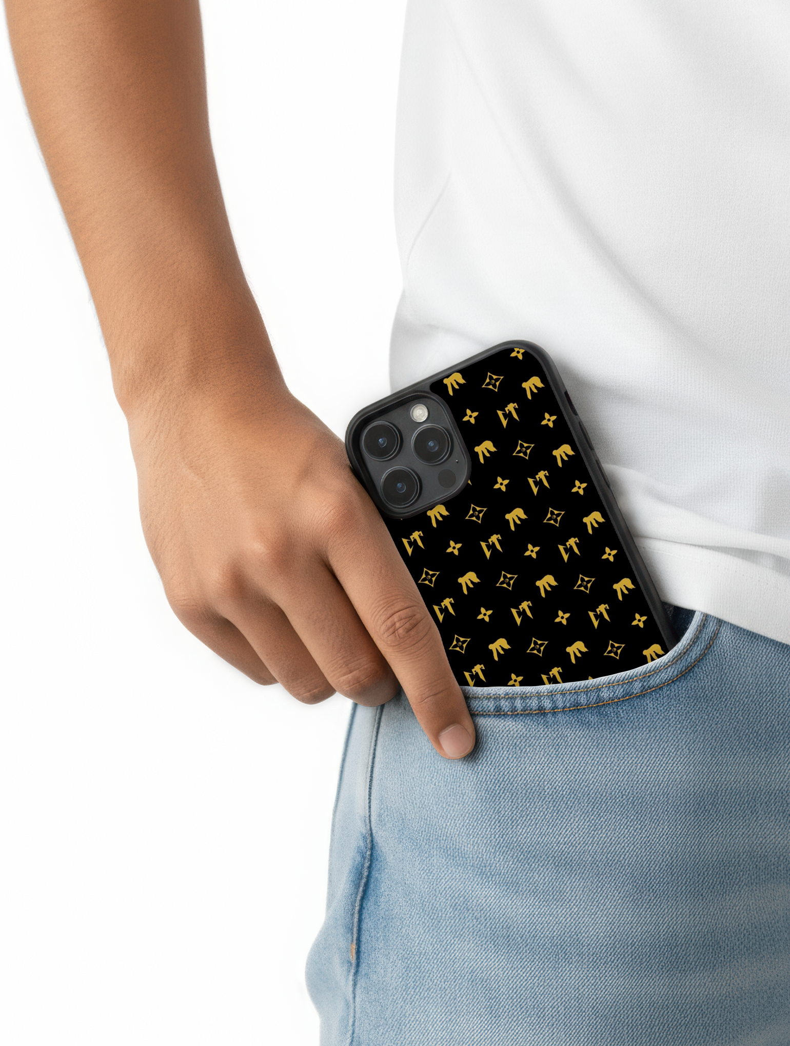 Case CT Gold Pattern - Natanael Cano - Tumbados