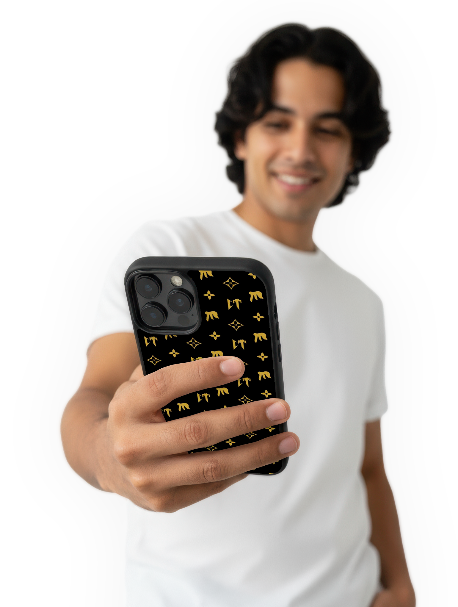 Case CT Gold Pattern - Natanael Cano - Tumbados
