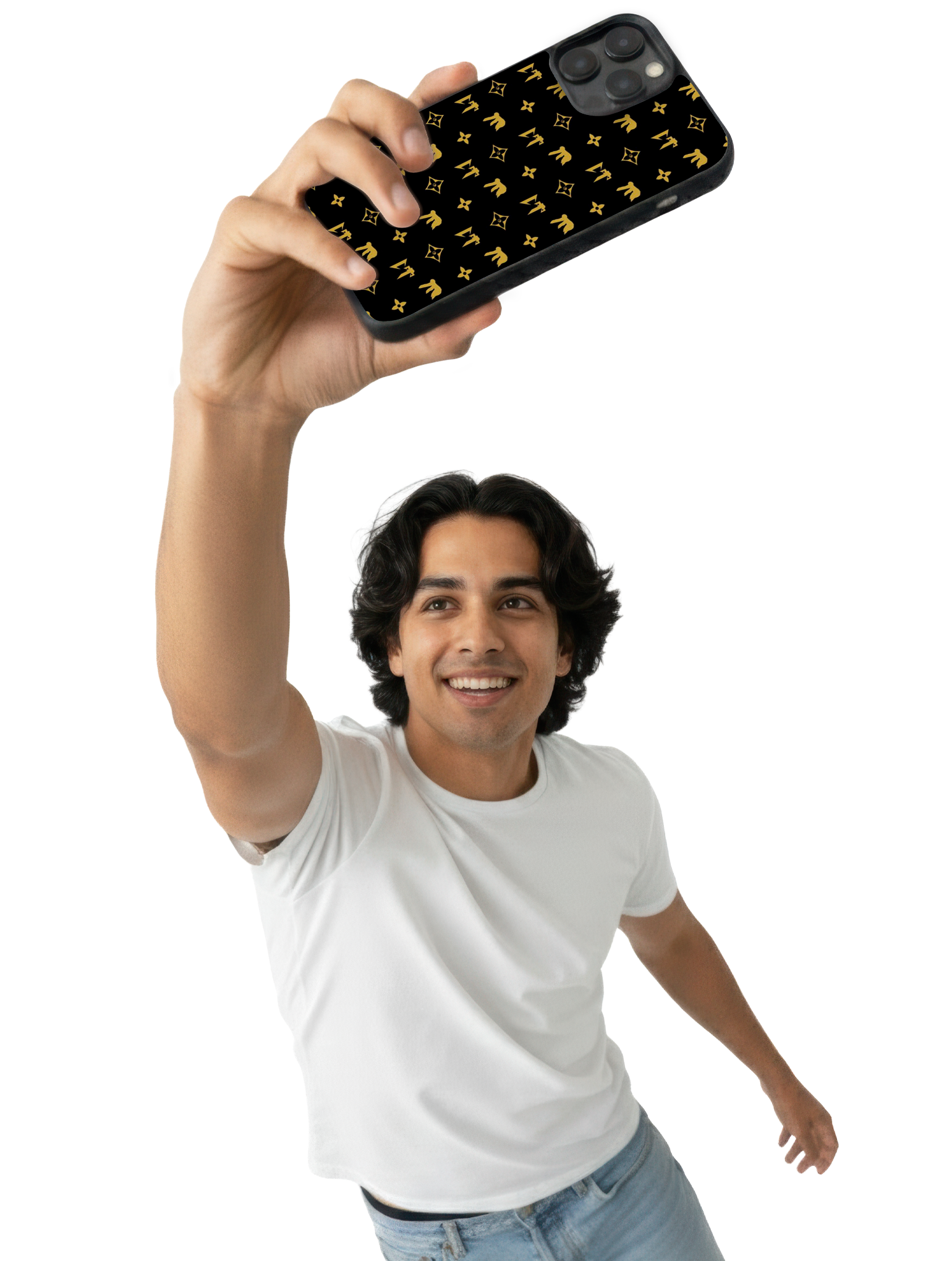 Case CT Gold Pattern - Natanael Cano - Tumbados