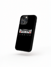 Funda de Jiraiya con ojos de sabio en diseño minimalista de Naruto