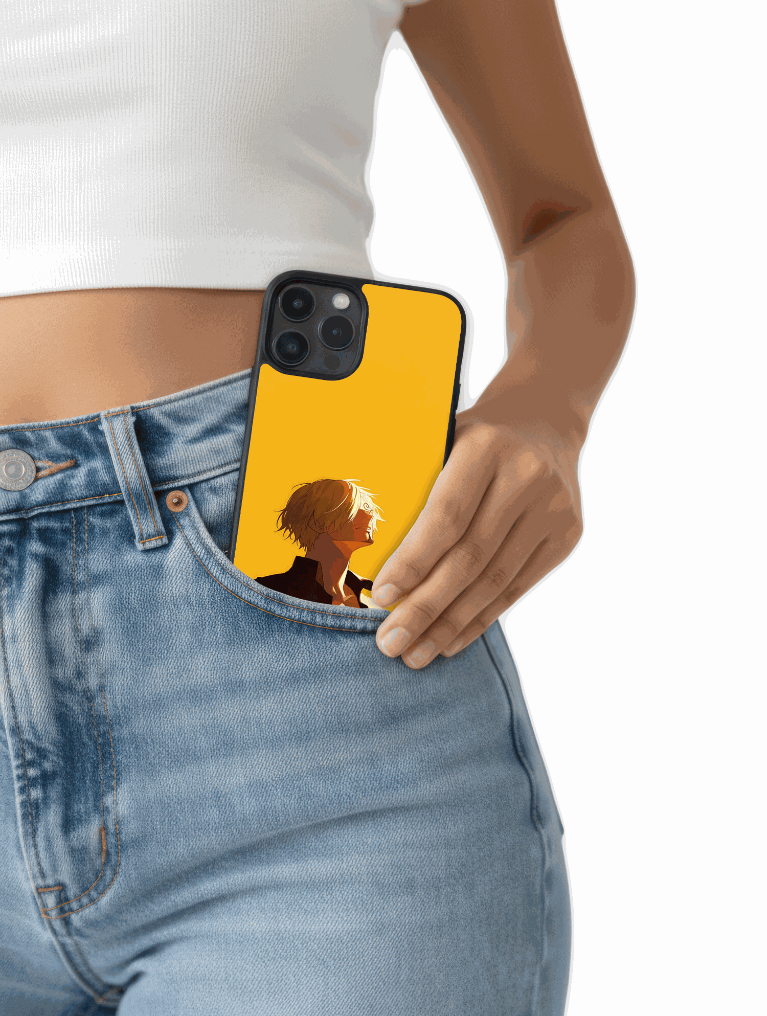 Case Sanji Sunny Glare con diseño elegante y protección premium para dispositivo móvil.