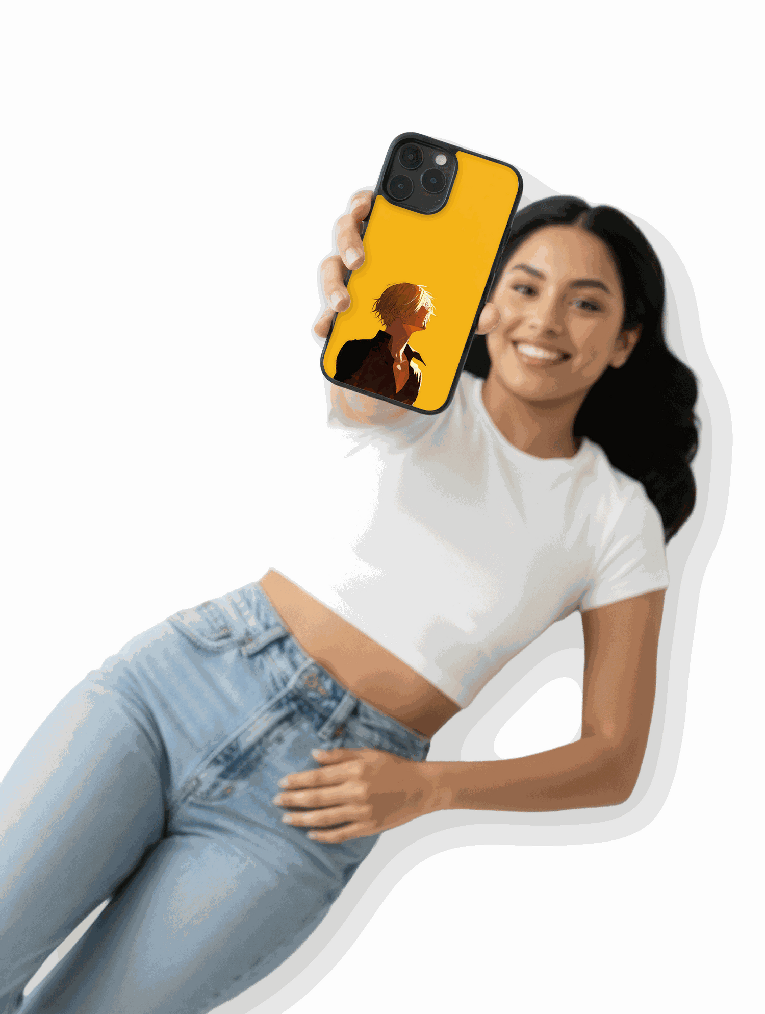 Funda Case Sanji Sunny Glare de One Piece con diseño elegante y protección antigolpes