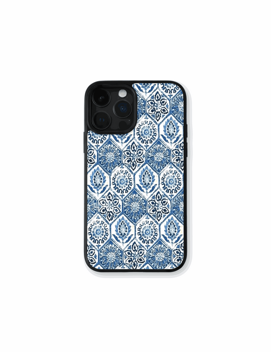 Case Mosaico Azul Vintage