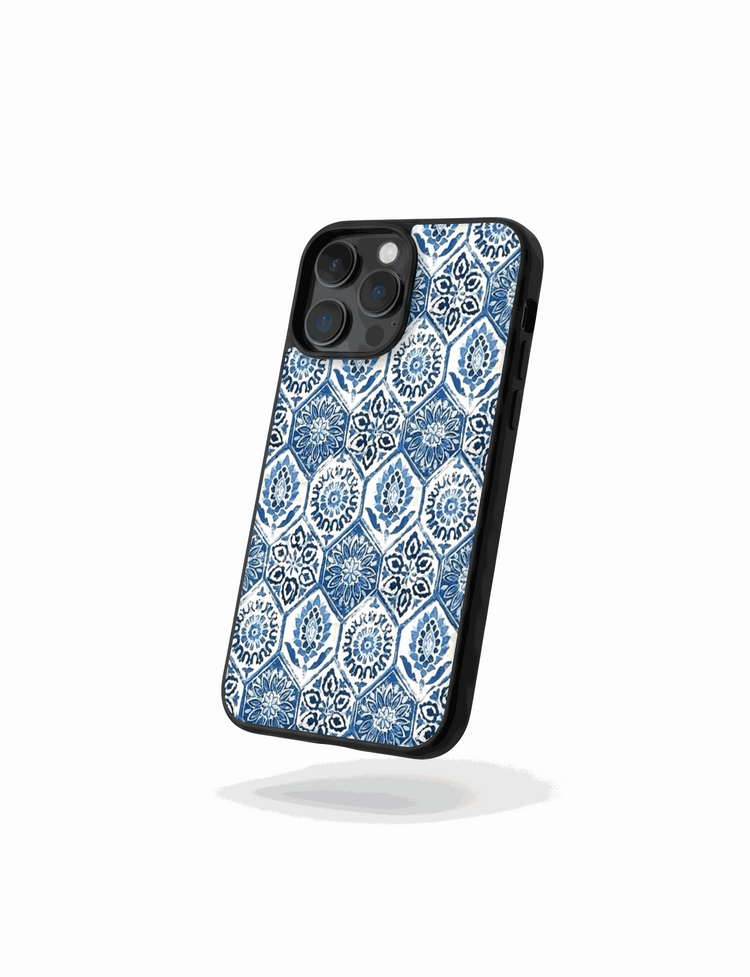 Case Mosaico Azul Vintage