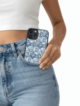 Case Mosaico Azul Vintage