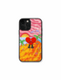 Vibrant Bad Bunny phone case with colorful design and beach vibes