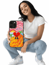 Vibrant Bad Bunny phone case with colorful design inspired by "Tití Me Preguntó" and summer vibes