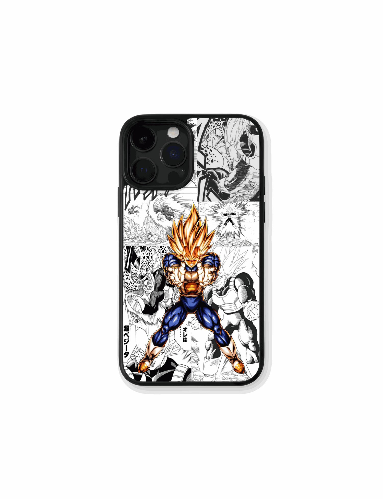 Case Vegeta Final Flash attack manga Dragon Ball Z iconic style