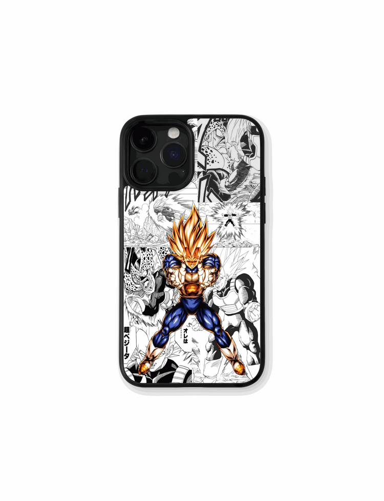 Case Vegeta Final Flash attack manga Dragon Ball Z iconic style