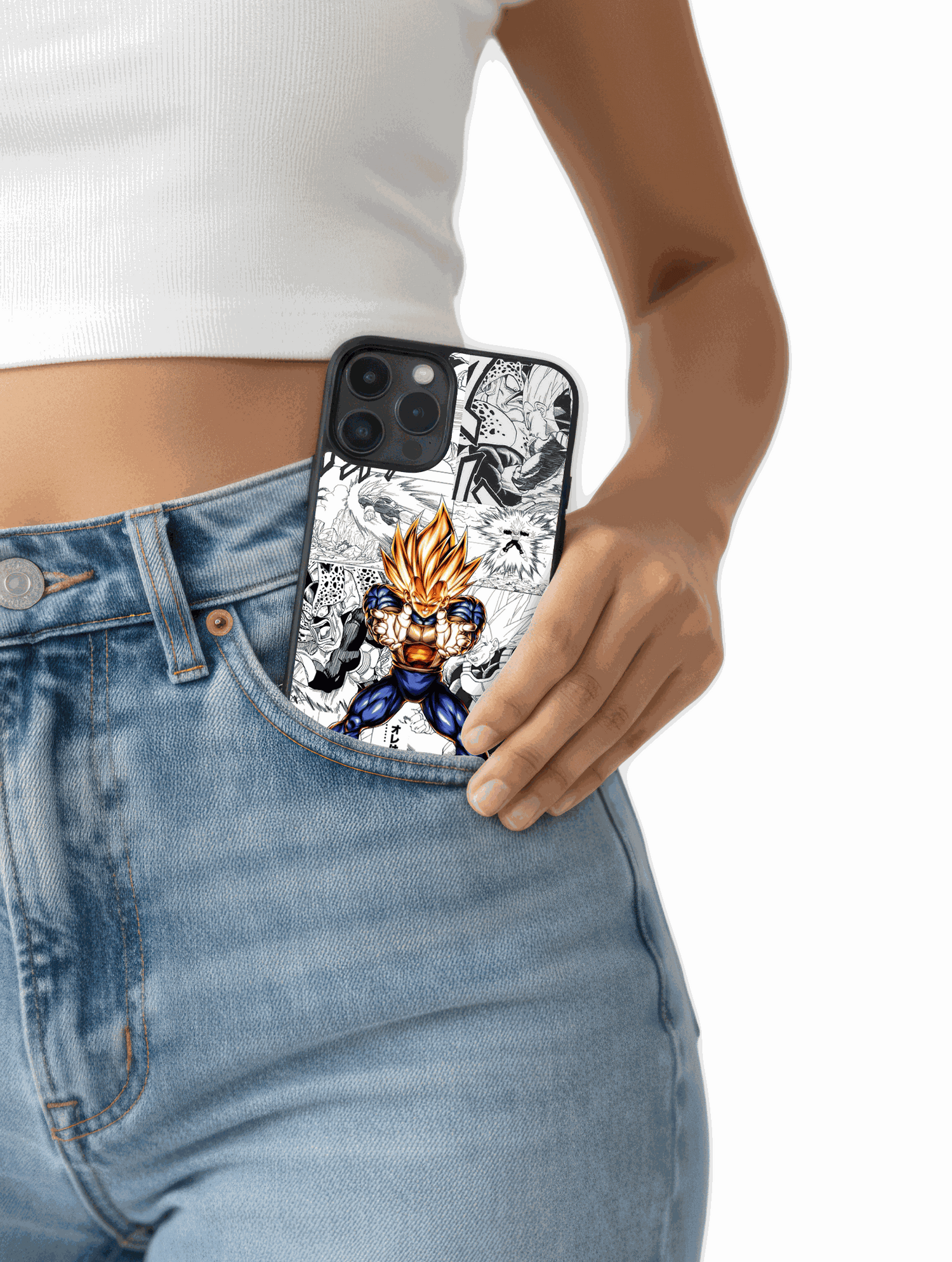 Case Vegeta Final Flash manga attack Dragon Ball Z iconic style
