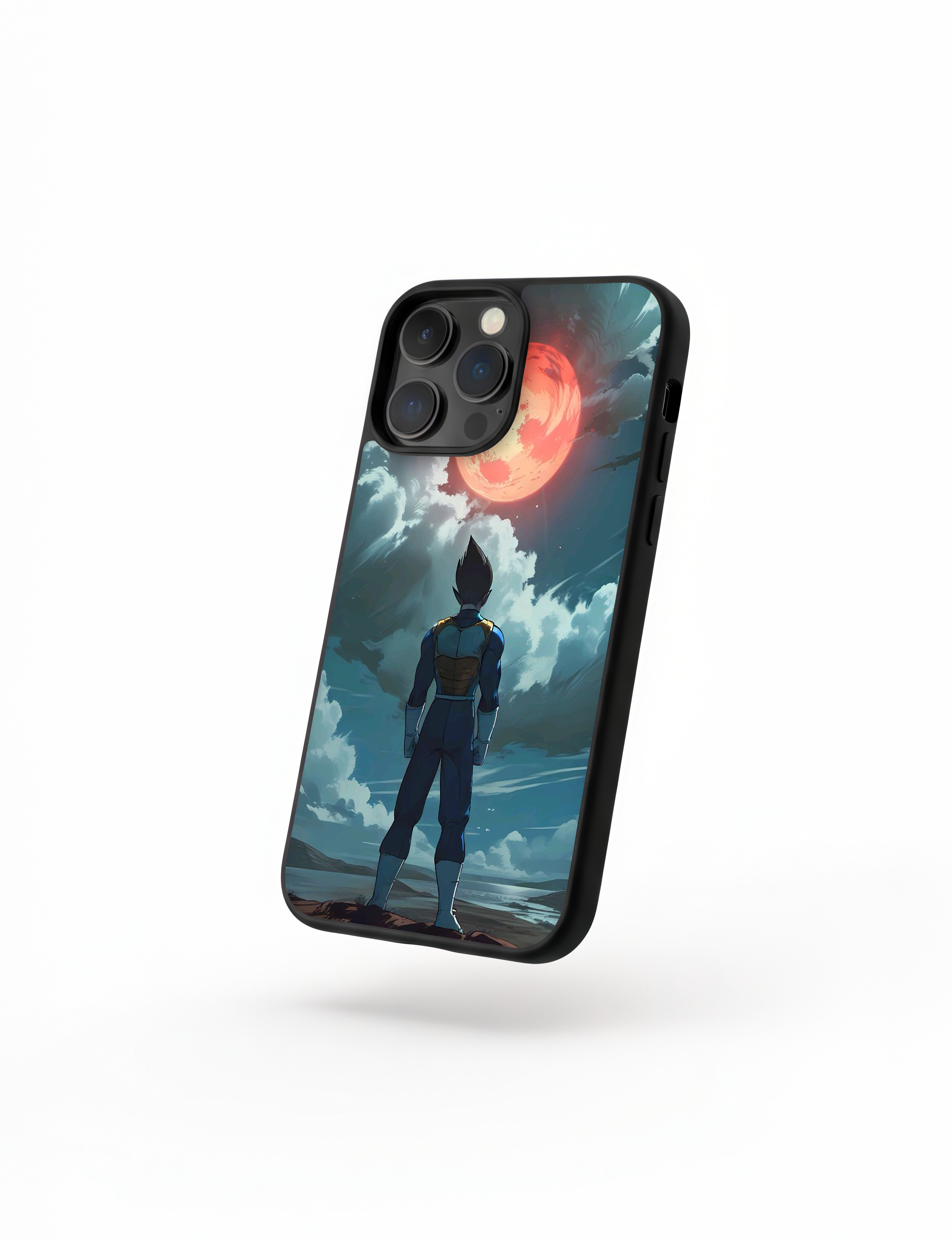 Vegeta Frente a la Luna Roja – Dragon Ball Z