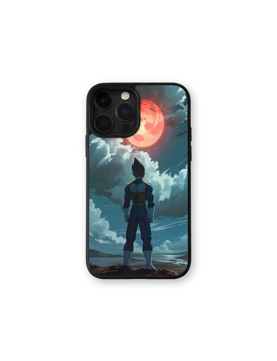 Vegeta Frente a la Luna Roja – Dragon Ball Z