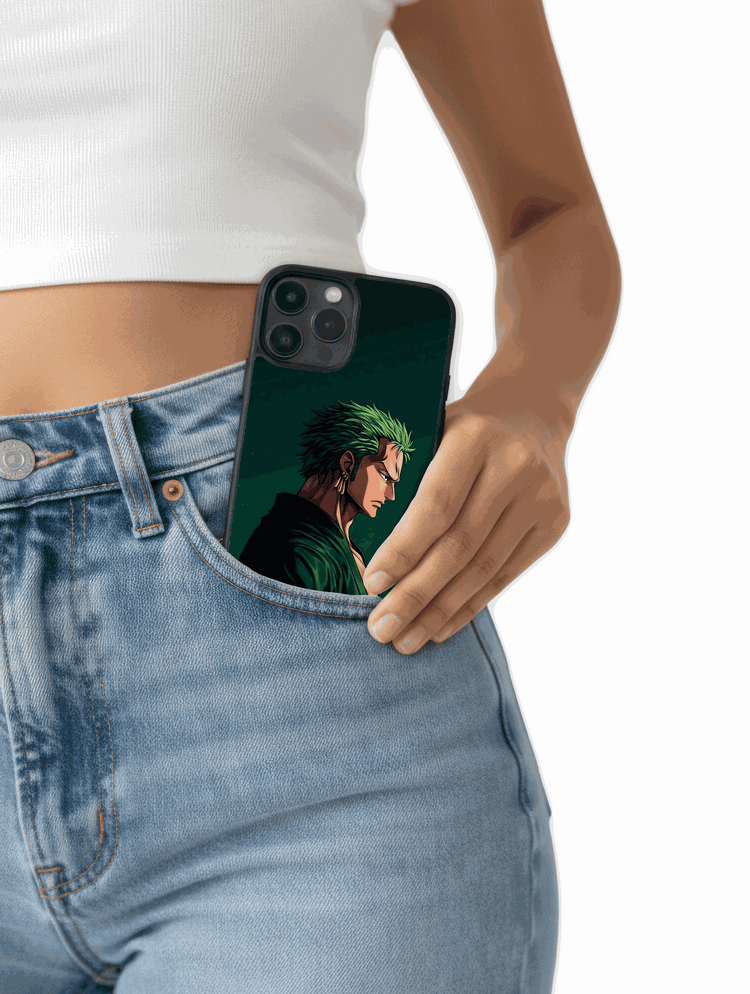 Funda Case Zoro Emerald Resolve con diseño inspirador y protección antichoque para smartphones