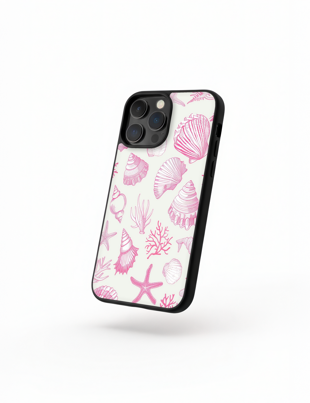 Case Pink Shell Vibes - SummerVibes