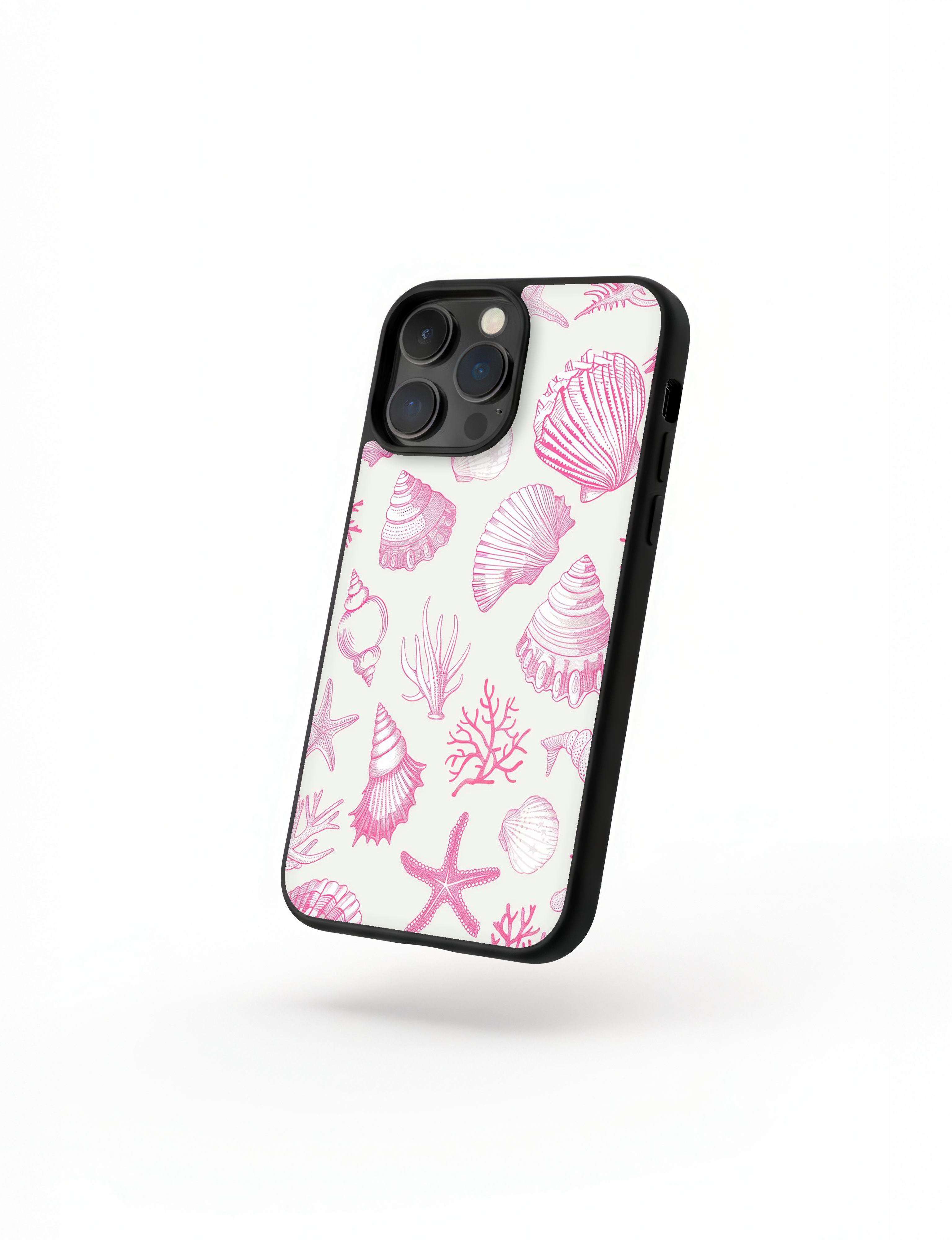 Case Pink Shell Vibes - SummerVibes